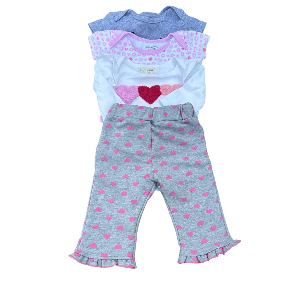 Baby girl bodysuits 3 plus Calvin Klein Jersey Pants 3-6 m